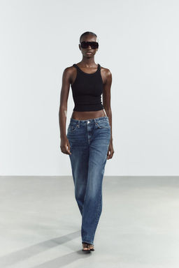 RIBBED CROP TOP