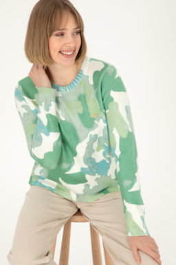 Женский мятный свитер Неожиданная скидка в корзине - U.s. polo assn фото 3