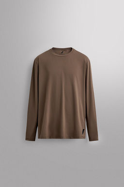 BASIC TECHNICAL LONG SLEEVE T-SHIRT - Zara фото 16