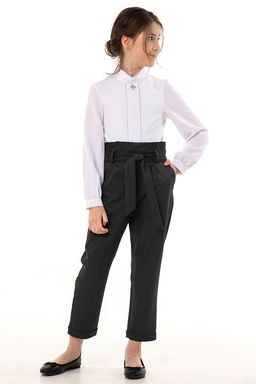 Школьные брюки для девочки Mooriposh, модель 0413