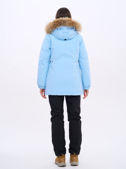 T3442-5 Куртка зимняя парка с капюшоном удлиненная - Strobbs фото 10