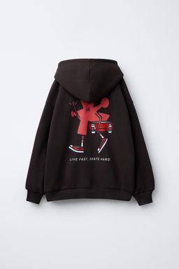 PRINTED HOODIE - Zara фото 6