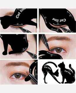 Трафареты для макияжа Кошки набор из 2 шт. 9046424 - Yiwu youda import & export co фото 2