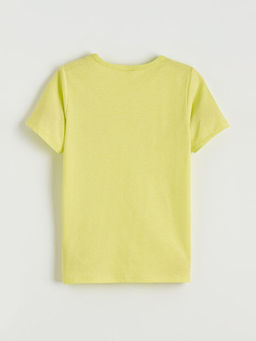 Bask?l? Erkek ?ocuk ?ortlu Pijama Tak?m?