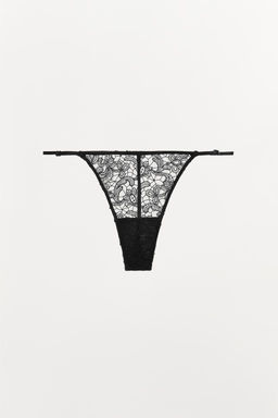 LACE THONG - Zara фото 4