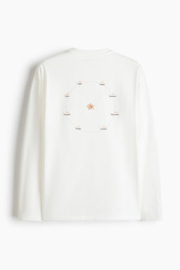 Camiseta de manga larga con DryMove Loose Fit - H&m фото 4