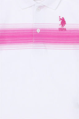 Розовая футболка для мальчика Неожиданная скидка в корзине - U.s. polo assn фото 4
