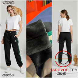 брюки женские с начесом - Bruno фото 3