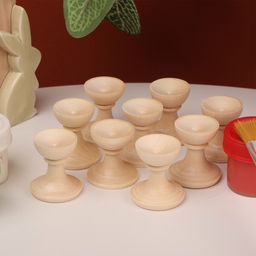 Цена за 10 шт. Заготовка для творчества Подставка под яйцо, 3,5 х 3 см - Simaland фото 3