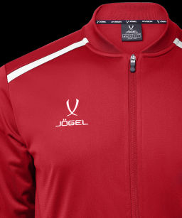 Олимпийка JOGEL DIVISION PerFormDRY Pre-match Knit Jacket, красный, детский  фото 4