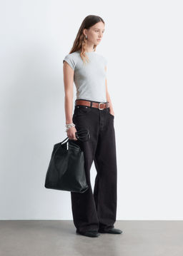Camiseta ajustada con mangas ragl?n - H&m фото 7