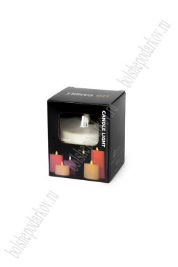 Свеча светодиодная на батарейках 7,5*7,5*9 см (1 шт) SF-8046, №4 - Больше подарков фото 6