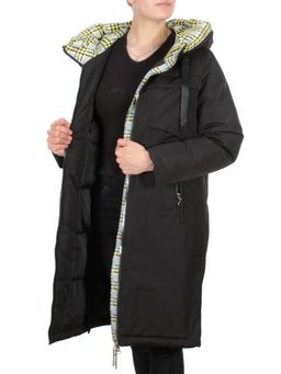 2166 BLACK Пальто зимнее женское MONGEDI (200 гр. холлофайбера) - Fashion фото 9