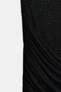 SPARKLY BANDEAU DRESS - Zara фото 7