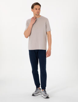Спортивные штаны Slim Fit темно-синие
