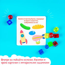 Развивающий набор «Колечки и бусинки»