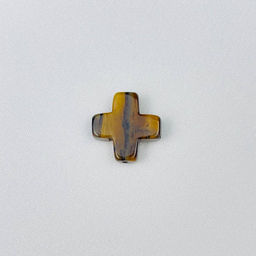 Вставка "Крест" из Тигрового глаза (1 шт)