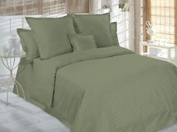 КПБ "Мирослава" цветная (2 наволочки 70/70) Фисташка