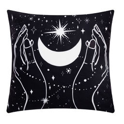 Наволочка декоративная Этель Луна 40х40 см, 100% п/э, велюр  фото 6