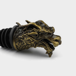 Гейзер для вина Magistro Дракон, 11 см, цвет золотой  фото 3