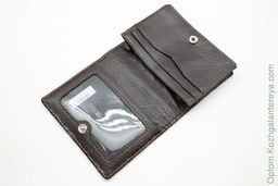 Кожаная мужская визитница Dierhoff Д 7188-491 - Sergio valentini фото 3