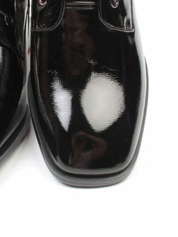 01-C1C3694-21B100M BLACK Ботинки демисезонные женские (натуральная кожа, байка) - Фабричный китай фото 32