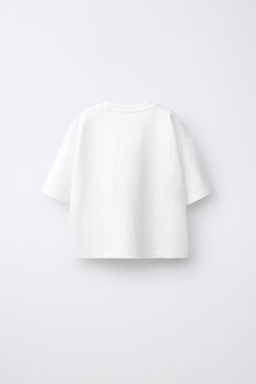 CAMISETA ESTAMPADO TEXTO / Blanco - Zara фото 2
