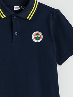 Polo Yaka Fenerbah?e Bask?l? Erkek ?ocuk Ti??rt