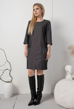 Платье AMORI 9815 графит