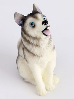 Миниатюра кукольная «Сибирский хаски»