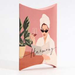 Цена за 5 шт. Коробка подарочная складная фигурная, упаковка, «GIRL», 11×8×2 см