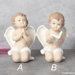 Фигурка Ангел 17 см / YZ1400882 /уп 24/фарфор