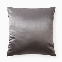 Декоративная подушка «Этель», 40×40 см, Дамаск PEWTER SOLID, 100% п/э