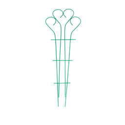 Шпалера, 160×55×1 см, металл, зелёная, «Декоративная»