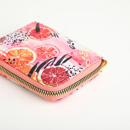 Кошелёк детский «Апельсины», на молнии, разноцветный