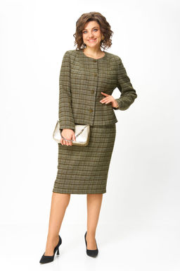 Костюм Anastasia Mak 1214а зеленый