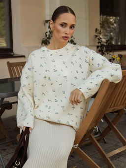 K13200 Джемпер (вязаный трикотаж) БЕЖЕВЫЙ