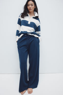 Pantal?n de ch?ndal amplio con raya - H&m фото 6