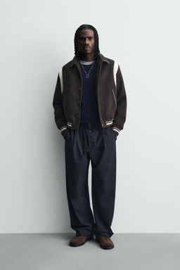 CONTRAST BOMBER JACKET - Zara фото 9