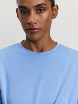 Футболка с завязкой на талии / Zarina  фото 6