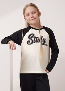 Лонгслив для девочки