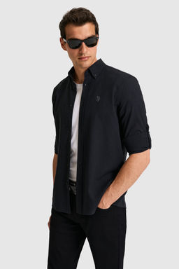 Erkek Siyah Uzun Kollu Basic G_mlek - U.s. polo assn фото 3