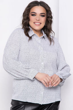 Блуза Алтея (белая) НЬЮ Б8597 - Lt collection фото 6