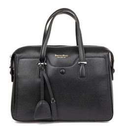 CZ16590 black женская кожаная сумка  Barcelo Biagi