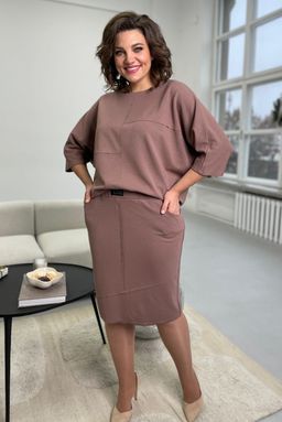 Юбка Rumoda 2095 коричневый