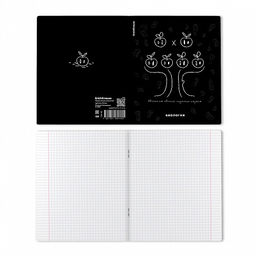 Цена за 5 шт. Тетрадь общая ученическая с пластиковой обложкой на скобе ErichKrause Зри в корень, Биология, 48 листов, клетка  фото 2