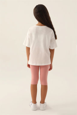 Кремовый пижамный комплект для девочки - U.s. polo assn фото 4