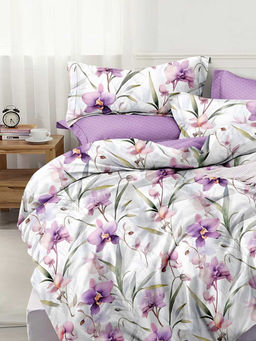 Постельное белье из поплина эксклюзив на молнии - Амрита 2 сп. (нав.70х70)