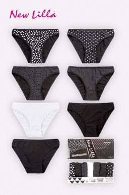 Женские трусы-слипы 7 шт. New Lilla