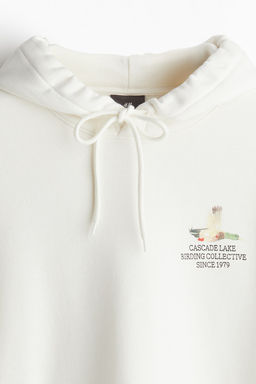 Sudadera con capucha y estampado Loose Fit - H&m фото 7